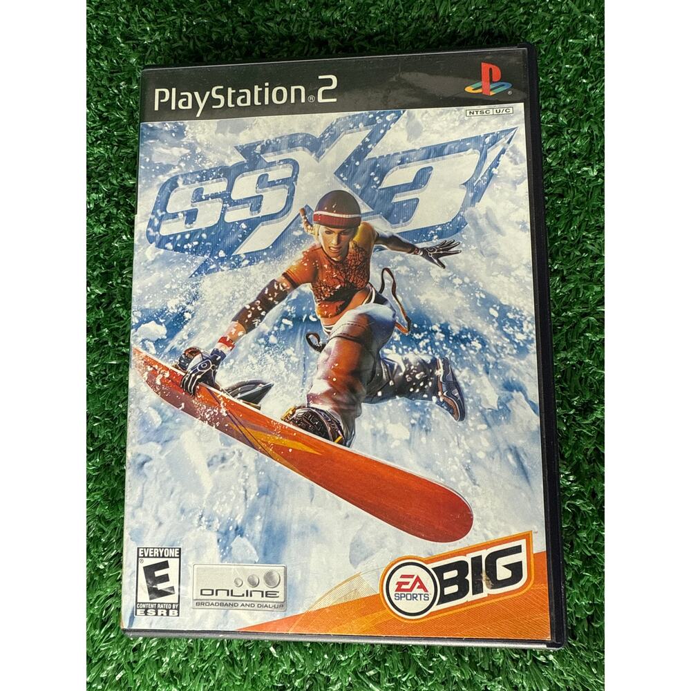 SSX 3 Complete (Sony PlayStation 2, 2003) VG Shape Tested